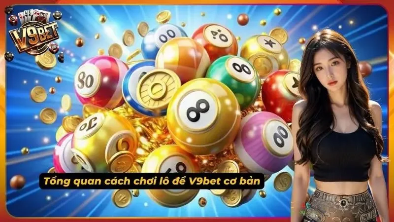 Lô Đề V9BET | Cách Chơi, Tỷ Lệ, 3 Miền & Quản Lý Vốn 1 Bóng số và đồng xu trong ảnh giới thiệu lô đề V9BET
