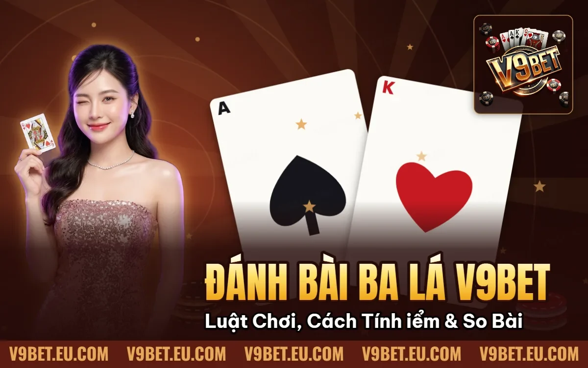 Đánh Bài Ba Lá V9BET | Luật Chơi, Cách Tính Điểm & So Bài Đánh Bài Ba Lá V9BET | Luật Chơi, Cách Tính Điểm & So Bài